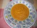 Puré de lenguado con zanahorias a la naranja