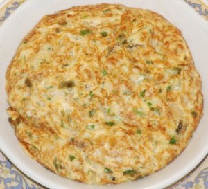 Tortilla de bacalao