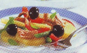 Ensalada de patata y hortalizas