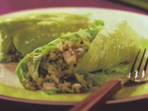Rollitos de arroz con hortalizas