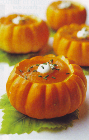 Crema de calabazas