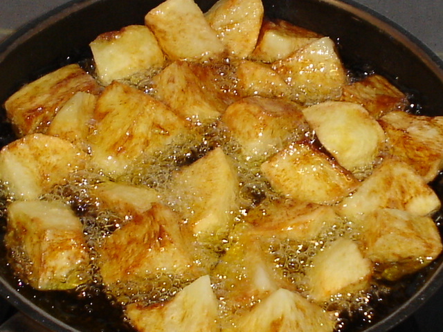 Patatas doradas