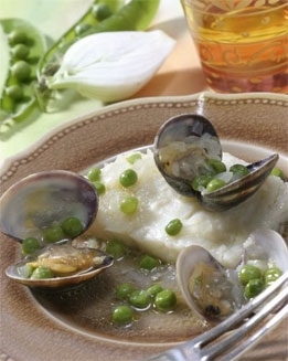 bacalao con almejas
