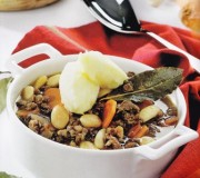 ragu de ternera con almendras