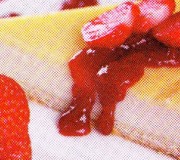 torta de ricota y frutilla