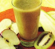 bebida energetizante con manzana