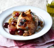 pollo-con-pasta-miso-nueces