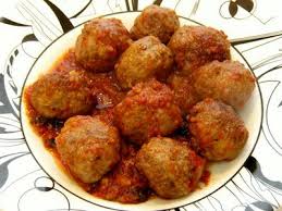 Albóndigas con salsa a la Menorquina