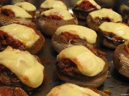 Setas al Horno con Sobrasada