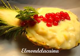 Crema de piña