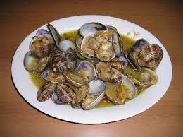 Almejas al horno
