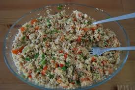Ensalada de sardinas y arroz al estilo marroquí