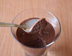 Mousse de chocolate negro