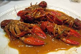 Cangrejos de rio picantes