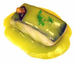 Pil pil de bacalao con garbanzos