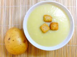 Sopa de Puerros con Leche