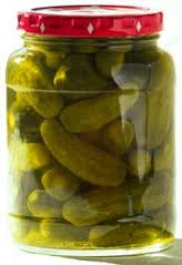 conserva de pepinillos