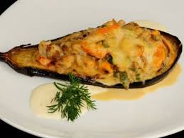 Berenjenas Rellenas de Pescado