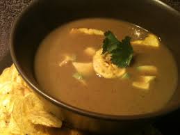 Sopa de plátanos verdes