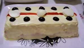 Aspic de bonito con mayonesa