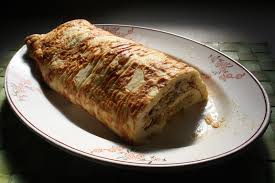 Brazo de gitano de bechamel
