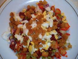 Ensalada de huevas