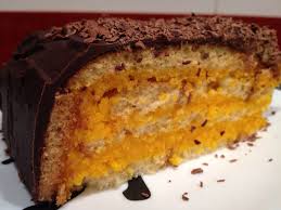 Pastel de zanahoria y chocolate