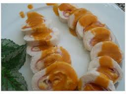 Milhojas de pavo con salsa inesperada