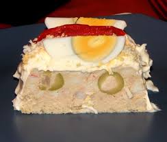 Flan de atún y aceitunas