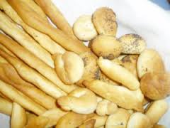 Grisines de gluten