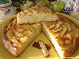 Tarta de manzana navarrica