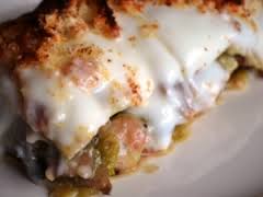 Lasaña con langostinos