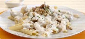 Macarrones con nueces