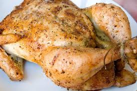 Relleno de papas para pollos al horno