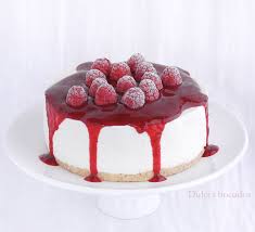 Salsa de frambuesa para postres (coulis)