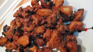 Pollo Frito con Algas