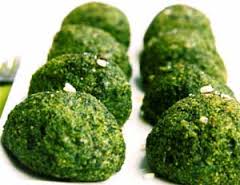 Albóndigas de espinacas