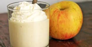Mousse de manzana
