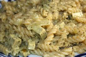 Salsa de pollo y jamón para pastas