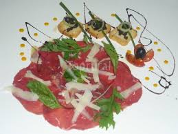 Carpaccio de solomillo de ternera