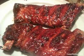 Costillitas a la barbacoa