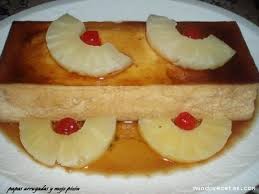 Puding de piña