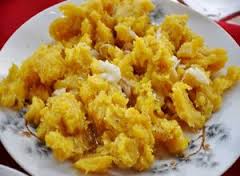 Machuquillo de plátano verde