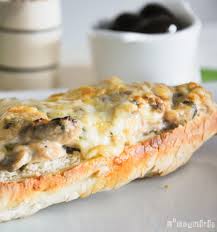 Tostada de Champiñones