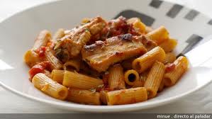 Costillitas de cerdo con plumas