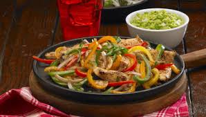 Fajitas de Pollo con salsa de Ostión