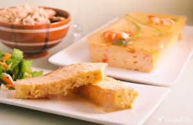 Molde de merluza y salmón