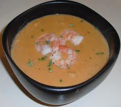Crema de gambas