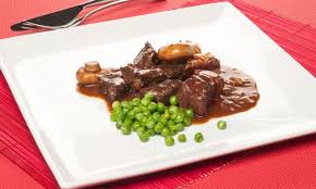 Solomillo al estilo bourguignon