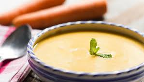 Crema de zanahorias con curry